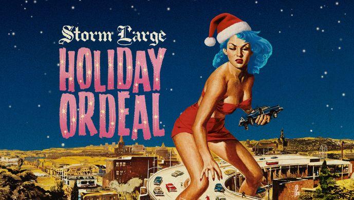 Rock Vocalist Performing a Holiday Cabaret Show