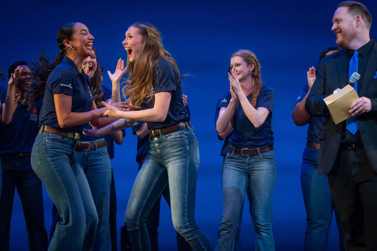 Girls Celebrating at Applause Awards Image