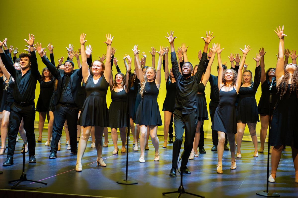 The Four Counts Showcase performance