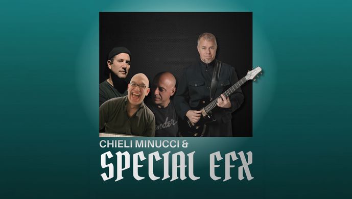Jazz Fusion Guitarist Performing with Band