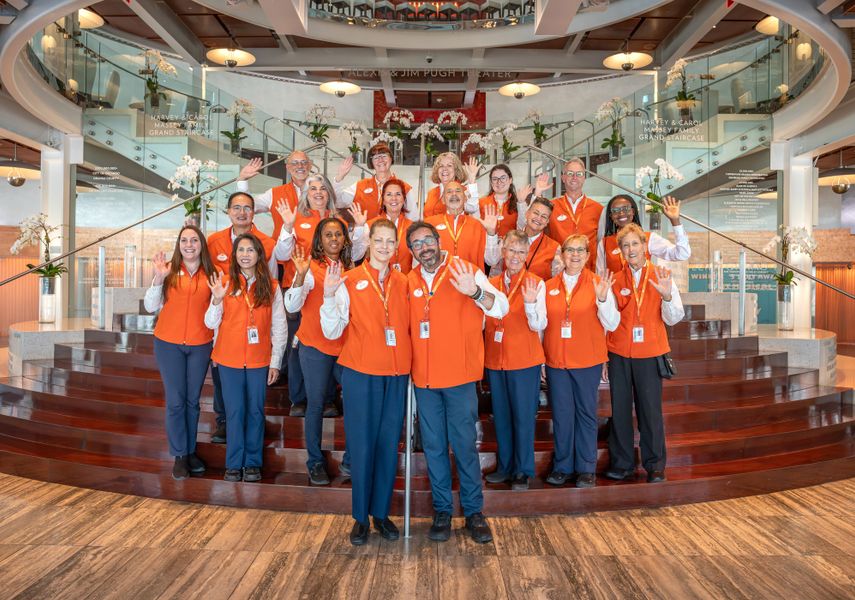 Volunteers at Dr. Phillips Center for the Performing Arts