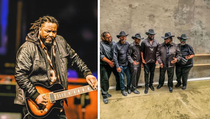 Pedal Steel Guitarist Leading a Gospel Blues Band