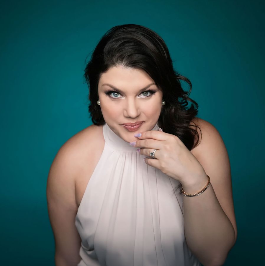 Jazz Vocalist Performing with a Small Ensemble