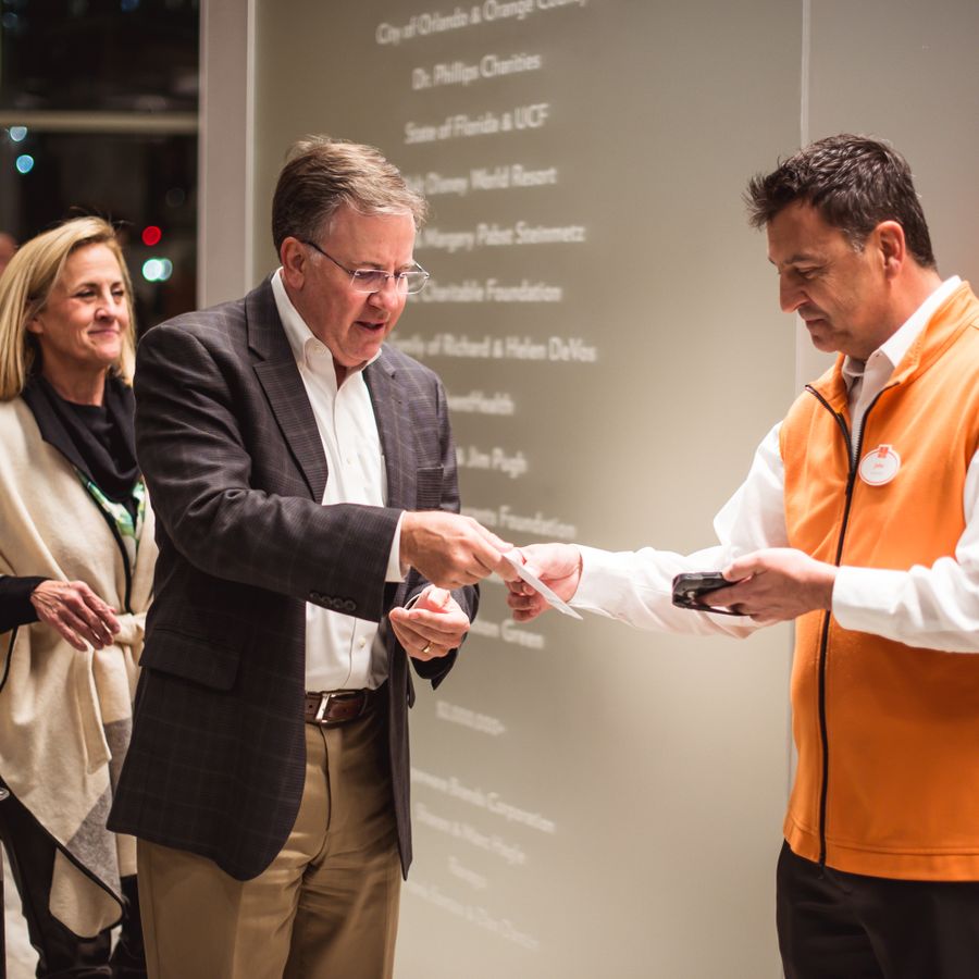 Dr. Phillips Center Volunteer on Autism Spectrum