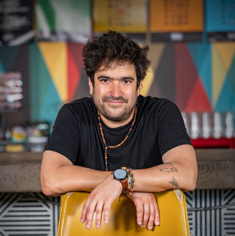 Pianist Leading a Latin Jazz Ensemble