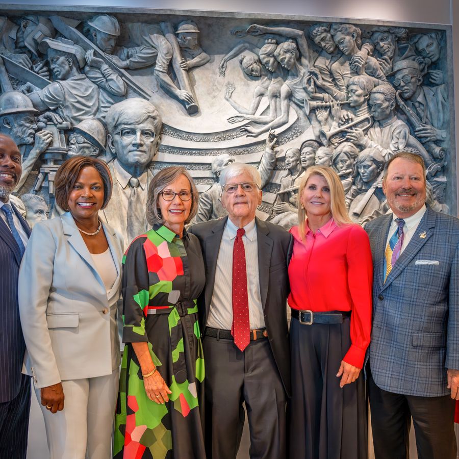 Dr. Phillips Center Honors Jim Pugh with New Relief Sculpture