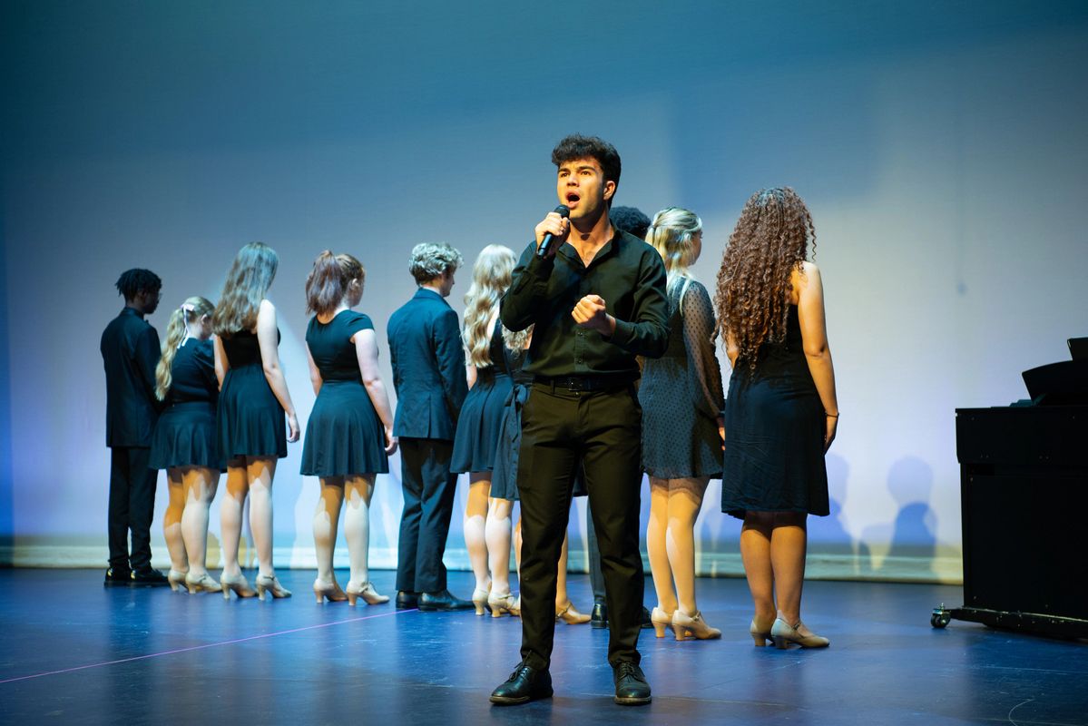 The Four Counts Showcase performance