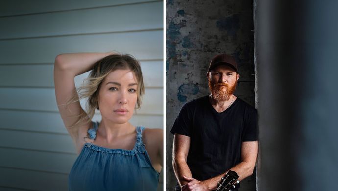 Eric Paslay and Sarah Buxton at Nashville Nights