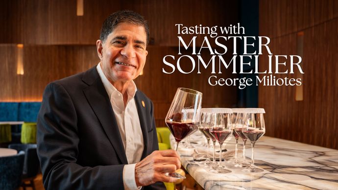 Tasting with a Master Sommelier featuring George Miliotes